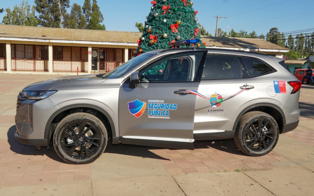 Nuevo vehículo llega a reforzar la Seguridad Municipal de Litueche